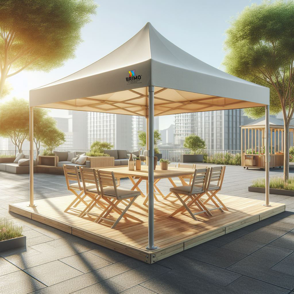 Gazebo per tornei di beach volley